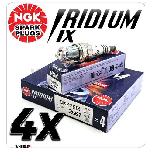 4pack ngk 2667 bkr7eix iridium - 4pack,
