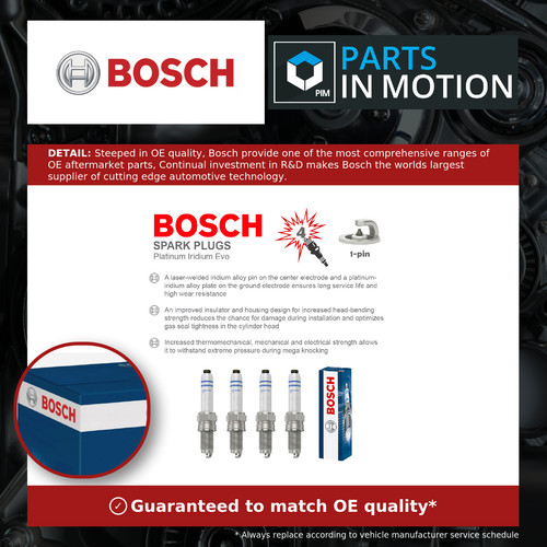 Spark plugs set 0241145528 - spark,